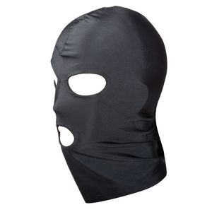 Fetisch Maske Haube Sexy Dessous Spielzeug Offener Mund Auge Bondage Cosplay Sklave Bestrafen Kopfbedeckung Erwachsene Sex Produkte