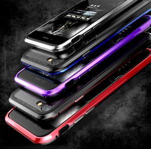 Najnowszy Styl Magnetyczny Telefon komórkowy Case dla Samsung Galaxy S9 Note9 Note8 Szkło hartowane Powrót Pokrywa + Skrzyżowiska Zderzakowe do iPhone XS MAX XR X