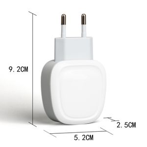 Новое Разработка 5V 2A 2USB Порт EU US Plug Настенное Зарядное устройство Адаптер Путебца для iPhone USB Зарядное устройство Портативное зарядное устройство 200 шт. / Лот
