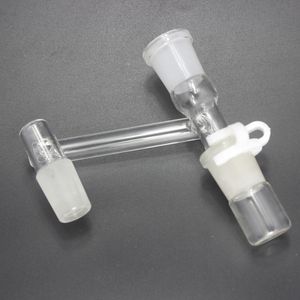 Dropdown-Glas-Ölrückgewinnungs-Set mit 90-Grad-Raucher-Anschluss-Adapter, männlich auf weiblich, für Wasserpfeifen, Bongs und Wasserpfeifen