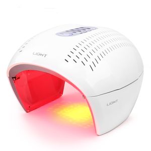 LED FACIAL MASK Photon Light Energy Therapy Lamp Facial Care Skönhet Maskin Hudföryngring PDT Anti Aging Acne Wrinkle Ta bort