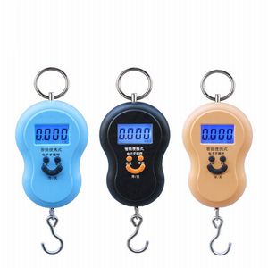 150PCS/lots 10g / 40kg Mini Gourd-shaped Pocket Electronic Digital Scale Hanging Luggage Weight Balance Steelyard Kitchen Tools