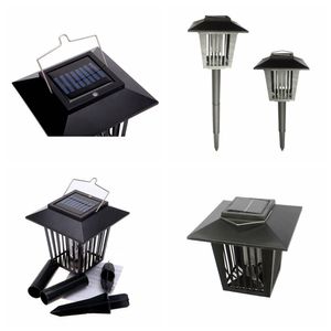 Ogród słoneczny LED Light Lawn Kemping Lampa UV Anti Mosquito Insect Pest Bug Zapper Killer Blupping Latarnia Lampa
