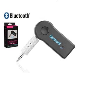 Stereo 3.5 Blutooth Wireless do samochodu Muzyka Audio Odbiornik Bluetooth Adapter Aux 3.5mm A2DP dla przewoźnika słuchawkowego Jack HandsFree 50 sztuk / partia