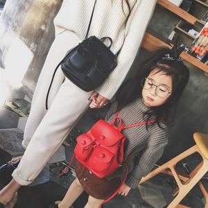 Kids Shoulders Bags Girls Fashion Backpack Casual Simple Handbag Cross-body Bag A Variety Of Usage Bags Teenagers Travel Shopping Bag 6Color