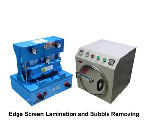 New Edge Repair Machine OCA Vacuum Laminating & Mini Bubble Remover Machine For Cracked LCD OLED Glass Replacement