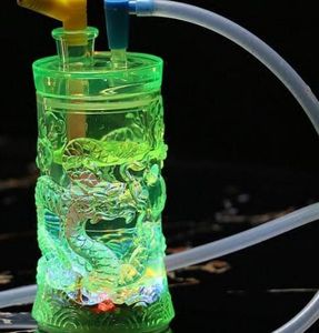 Farbe außerhalb der mosaischen Acryl -Shisha, Farbe, Stil zufälliger Entbindung, Wasserrohre, Glasbongs, Glasschiffe, Rauchpfeife