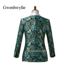 2018 Nowa elegancka marka szal Lapel Wedding Suit Flower Dwuzroczne garnitury ślubne dla mężczyzn Slim Fit Formal Groom Wear T326s