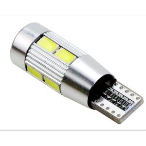 Yüksek Kaliteli Canbus Araba LED Işık W5W / 194 / T10 10LED 5630SMD 12 V Araba için LED Oto Işık LED Ampul Lamba