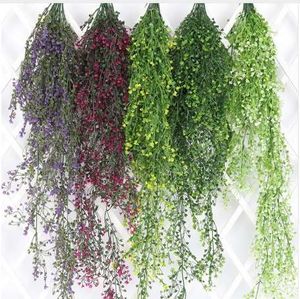 115cm Artificial Ivy Leaf Artificial Plants Green Garland Plants Vine Fake Foliage Home Christmas Wedding Decoration