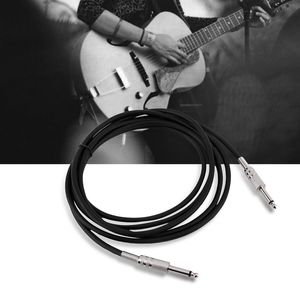 VBESTLIFE NOWOŚĆ 6,35 mm Jack Mężczyzna do męskich wtyczek mono elektrycznej linii gitarowej ochrony Sommer Cable Universal