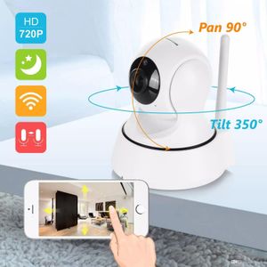 Hot 720P 960P 1080P SANNCE Hemsäkerhet Trådlös Smart IP-kamera Övervakningskamera Wifi 360 roterande NightVision CCTV-kamera Babyvakt