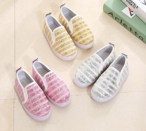 Children glitter shoes with light children glowing sneakers led kids Lighted Shoes toddler Boy LED Flashing girls shoes sequins Flats