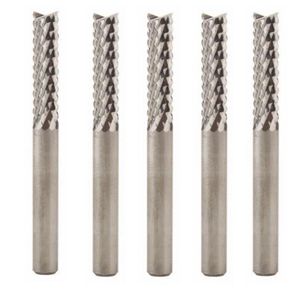 Brand New 5PCS 4X17mm Carbide End Milling Engraving Edge Cutter Drill CNC PCB Router Bits Mill For Circuit Board Fiberglass