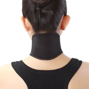 Tormalina Neck Guard Tutore autoriscaldante Terapia magnetica Avvolgimento Proteggi cintura Supporto Bretelle per riscaldamento spontaneo