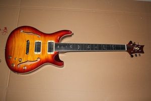 Commercio all'ingrosso - la migliore chitarra elettrica CUSTOM 22 Hollow F-hole desert sunburst P R S China Guitar2018