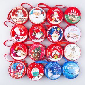 Christmas gifts Festive Party Supplies good Sell festival Decorations Coin Bag Children Box Cartoon Print