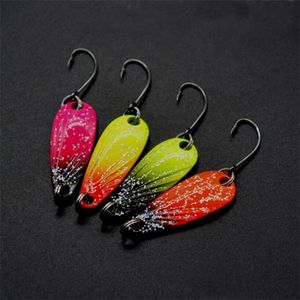 3g Balıkçılık Metal Kaşık Yemler Pul Spinner Balıkçılık Lures Kanca Alabalık Mini Wobbler Yapay Yusufçuk Tasarım Yakalamak Balıklar Pesca 1 6yj ZZ