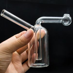 Кальян мини -стеклянная масляная горелка бонга для буровых бурков вода бонги