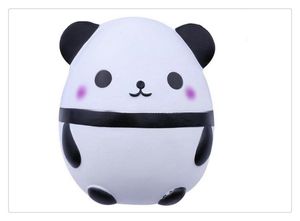 Yeni Panda Yumurta Squishy Jumbo Sevimli Panda Kawaii Krem Kokulu Çocuk Oyuncakları Bebek Hediye Eğlenceli Koleksiyon Stres Giderici Oyuncak Hop Sahne