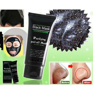 Purificante profundo purificando casca de lama blackhead face máscara negra mascarar remover a maquiagem cabeça preta beleza 50g