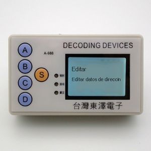 Auto-Codeleser 2024, Wegfahrsperre, Englisch, Spanisch, 315 MHz, 330 MHz, 430 MHz, 433 MHz, 4-in-1-Auto-Code-Grabber