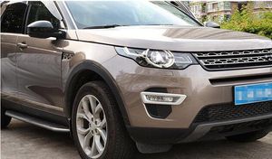 Wysokiej Jakości ABS Chrome 2 sztuk Car Front Lampa Dekoracja Pokrywa Dla Land Rover Discovery Sport 2015-2018