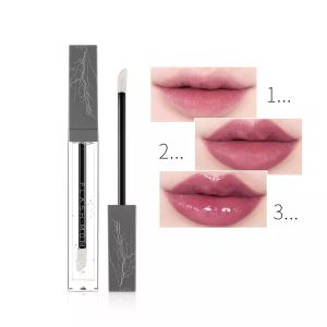 Trendy FlashMoment Transparent Lip Gloss Moisturizing Glass Lipgloss Clear Fashion Plumping Lips Makeup For Beauty and Makeup