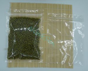 100PC / Pack X 10 * 15cm Hög transparens ZiPlock plastpåse, återanvändbar dammtät Alla klara smycken / armband packficka med dragkedja