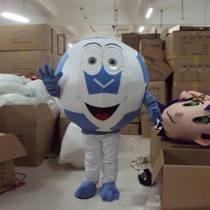 2018 Hot sale adult mascot costume football cartoon Fancy Dress Party mascot costume adult soccer clothing fancy dress free shipping