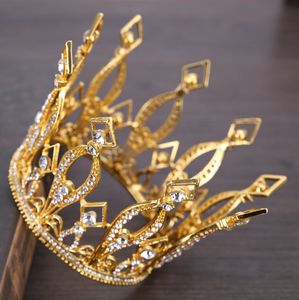 Moda Kryształ Kwiat Party Wedding Akcesoria do włosów Bridal Headband Tiara Nakrycia głowy Silver Bridal Crown Opaski LD1801