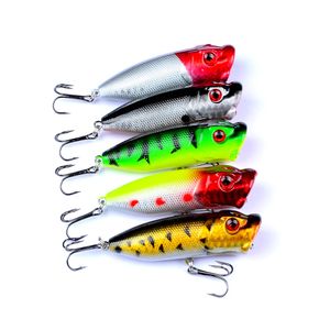 Popper Lure 5 colors Fishing Tackle 6.5cm 12g Fishing Lure Bait