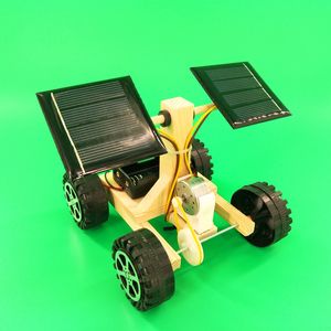 Scienza e tecnologia piccolo spazio di produzione rover lunare esperimento scientifico gadget modello di assemblaggio per bambini