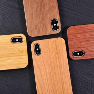 Best Price Shockproof Wood Case For iphone X PLUS s Cell phone Cover TPU Wooden Case Back Cover For Samsung Galaxy S9 S8 S7 S6 edge