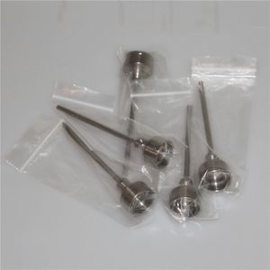 Handverktyg Ti Carb Cap Domeless GR2 Titanium Tips Nail For Smoking Pipes Quartz Ceramic Glass Nails Bong Glass Bongs