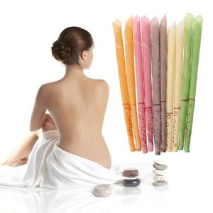 50Pcs/lot Ear Wax Cleaner Removal Coning Fragrance Ear Candles Healthy Care Random Color