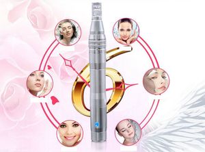 Portable YYR Dr Pen Derma Pen Rechargeable Battery Micro Needle Roller Adjustable 0.25-2.0mm Aluminum Box