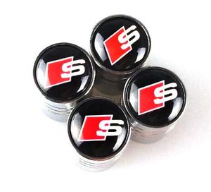 Auto Styling Caspetti per adesivi per adesivi per auto adatti per Audi Sline A1 A3 A4 B6 B8 B5 B7 S Linea A5 A6 C5 C6 A7 Accessori auto-Styling Auto 4PCS