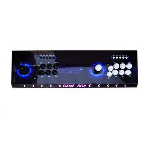 Pandora Box 9D는 2222 게임 아케이드 콘솔 제로 지연 조이스틱 버튼 컨트롤러 PCB 보드 HD/VGA 출력 비디오 게임 시스템을 저장할 수 있습니다.