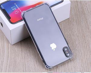 ALTA Per iPhone 11promax X XS MAX XR 7 8 Crystal Clear Custodia in TPU Assorbimento degli urti Cover posteriore morbida per pannello trasparente Custodia per iPhone