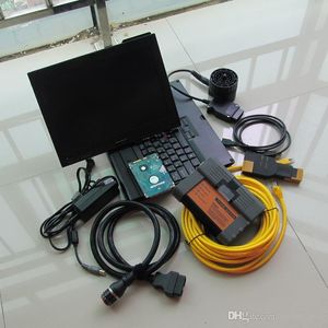 top for bmw icom a2 diagnosis tool with latest Expert Mode x200t touch screen laptop READY TO USE
