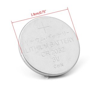 1Pc CR2032 Batteria a bottone a bottone CR 2032 a bottone per orologio a distanza 3V
