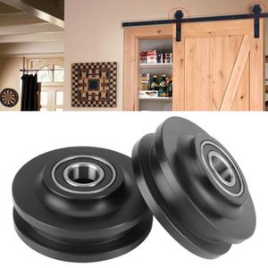 Eco-Friendly POM Sliding Barn Door Wheel Closet Hardware Roller Cabinet Window Pulley hook