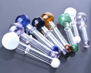 Farbiger Glasbrenner, Mini-Räuchergriff, Pfeifen, Smok-Röhre, hochwertige, niedliche kurze Wasserpfeife