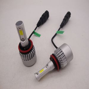 2Pair H7 H1 H4 H11 H13 9007 9006 9004 9005 LED headlight Kit 120W 20000LM 6000K Low Beam Bulbs CREE Pair
