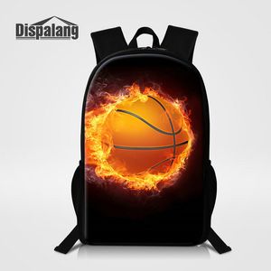 Unique Basketball School Bookbags In Primary School Backpacks Men's Travel Bags Boys Mochila Escolar Bagpack Boys Fashion Rucksack Back Pack