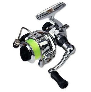 Emmrod Hot mini100 bolso girando pesca carretel liga de pesca liga pequena roda de metal de giro