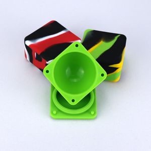 Wholesale tools jar for sale - Group buy Nonstick Wax Containers Silicone Box ml Silicon Container Big Square Food Grade Wax Jars Dab Dabber Tool Large Jar Oil Holder for Vape