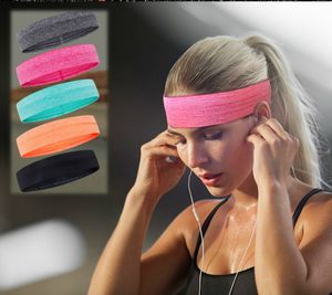 Спортивные повязка на голову мужчины женщины головы пота бегают футбол теннис йога головной платок силиконовые противоскользящие упругие пощающиеся волосы NY071