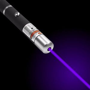 405nm 5mW Blue violet Purple Ray Visible Beam Laser Pointer Pen For Presentation Gift High Quality FAST SHIP